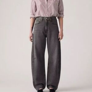 Levi's Women's Cinch Waist Barrel Jeans